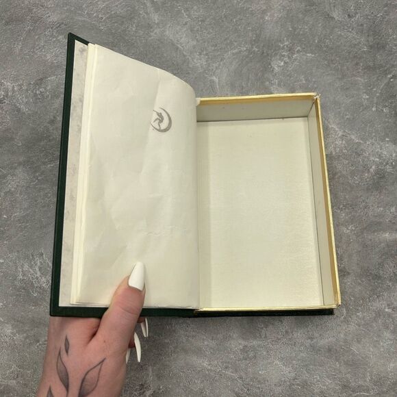 Secret Storage Moonstruck Chocolatier Balducci's Hollow Book Box Decorative - Picture 3 of 13